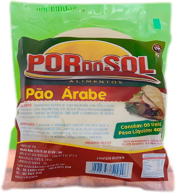 Pães árabes